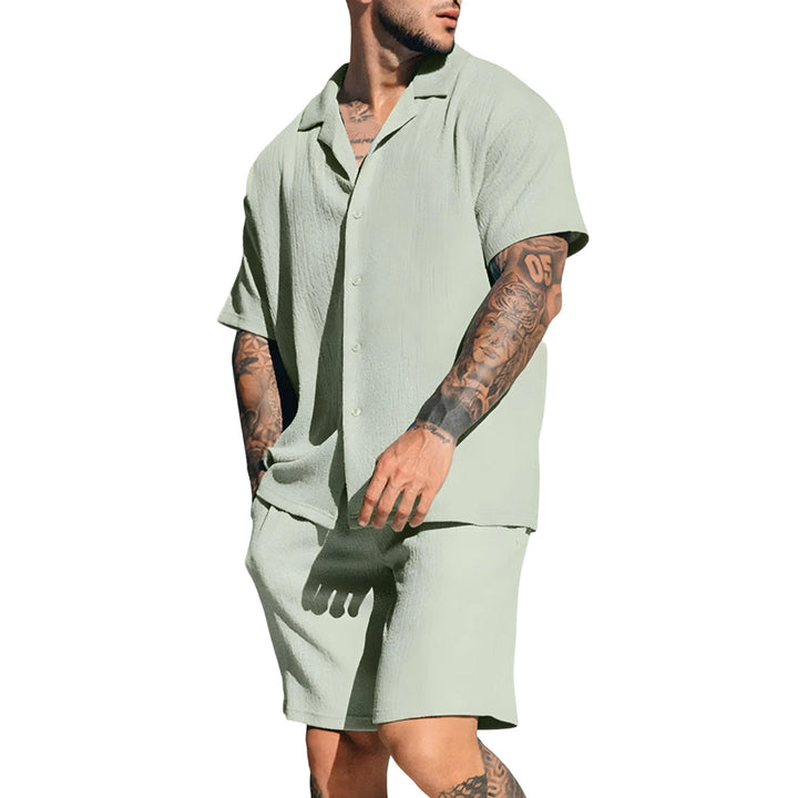 Josias | Ensemble Short et Chemise Décontracté Homme