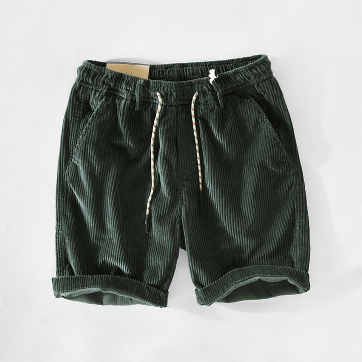 Ricky | Shorts en corduroy à coupe décontractée