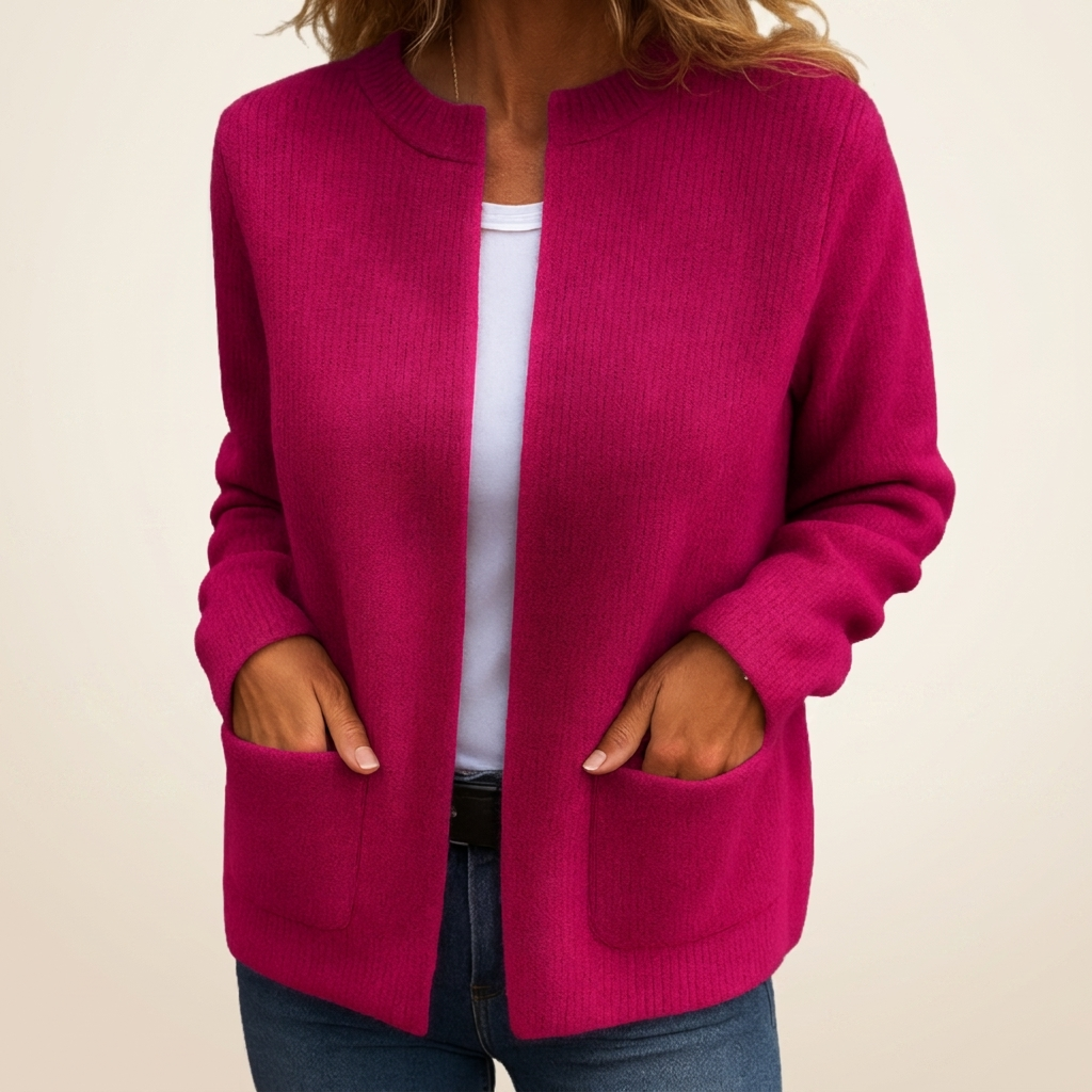 Colette | Gilet Zippé en Maille
