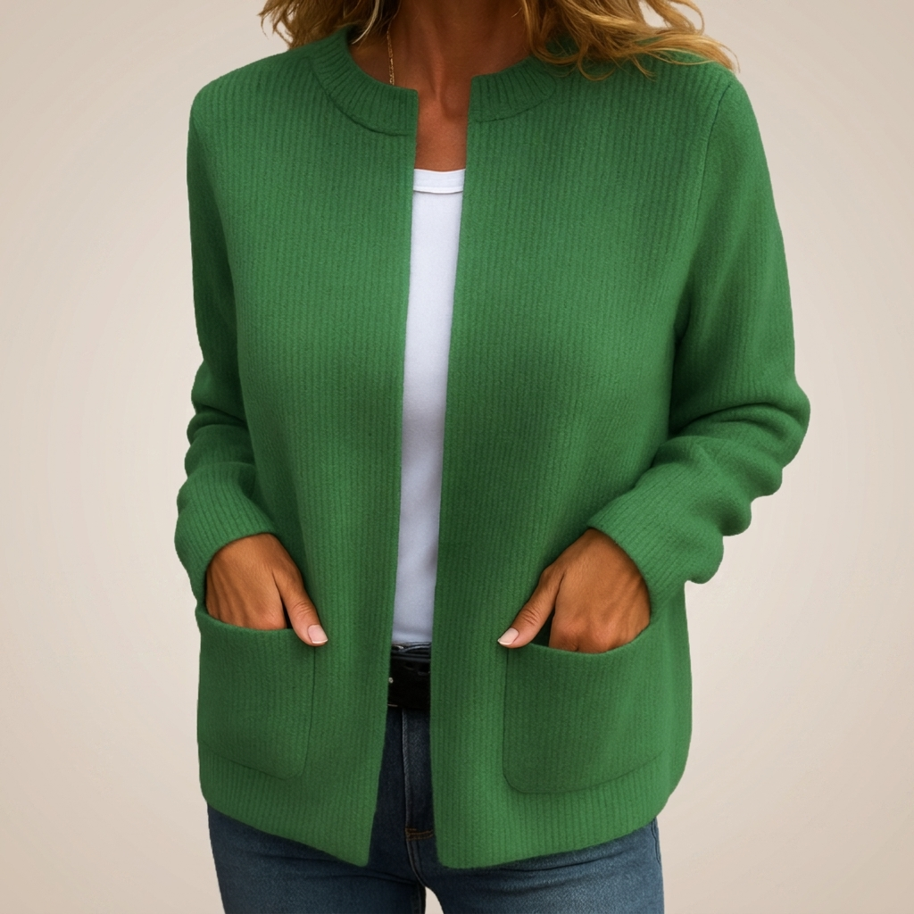 Colette | Gilet Zippé en Maille
