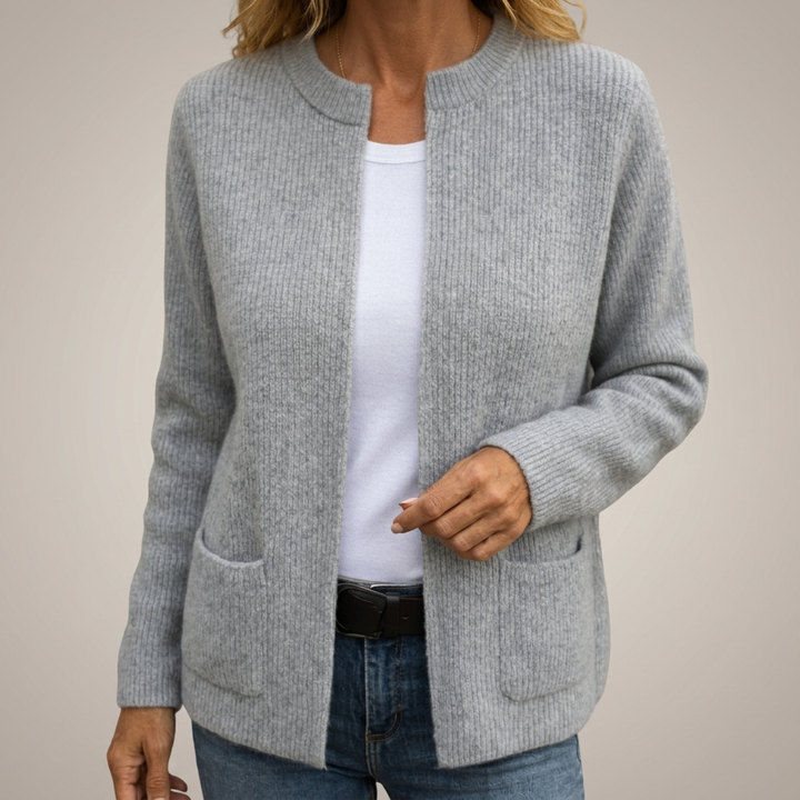 Colette | Gilet Zippé en Maille