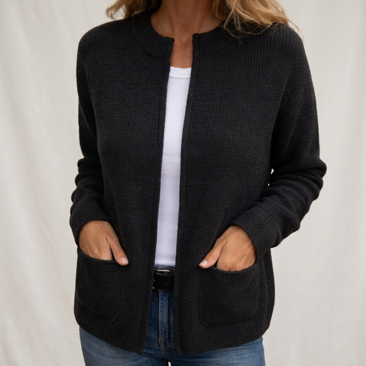 Colette | Gilet Zippé en Maille