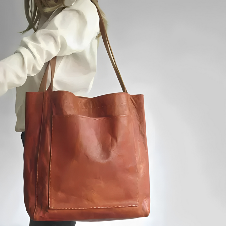 Toni – Sac en Cuir à Doublure Suédée