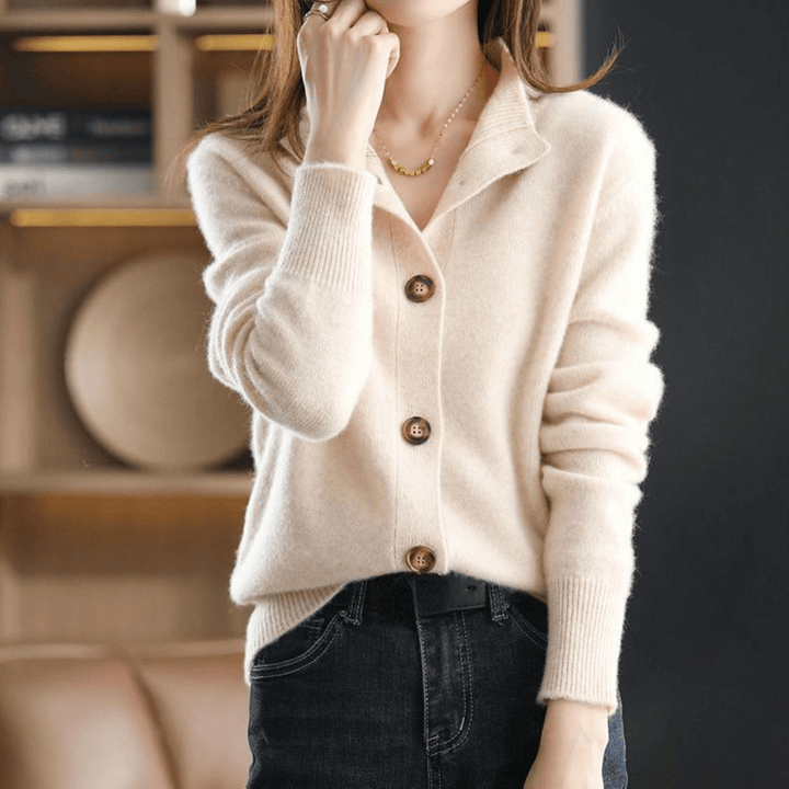Annie | Gilet Chaud en Cachemire