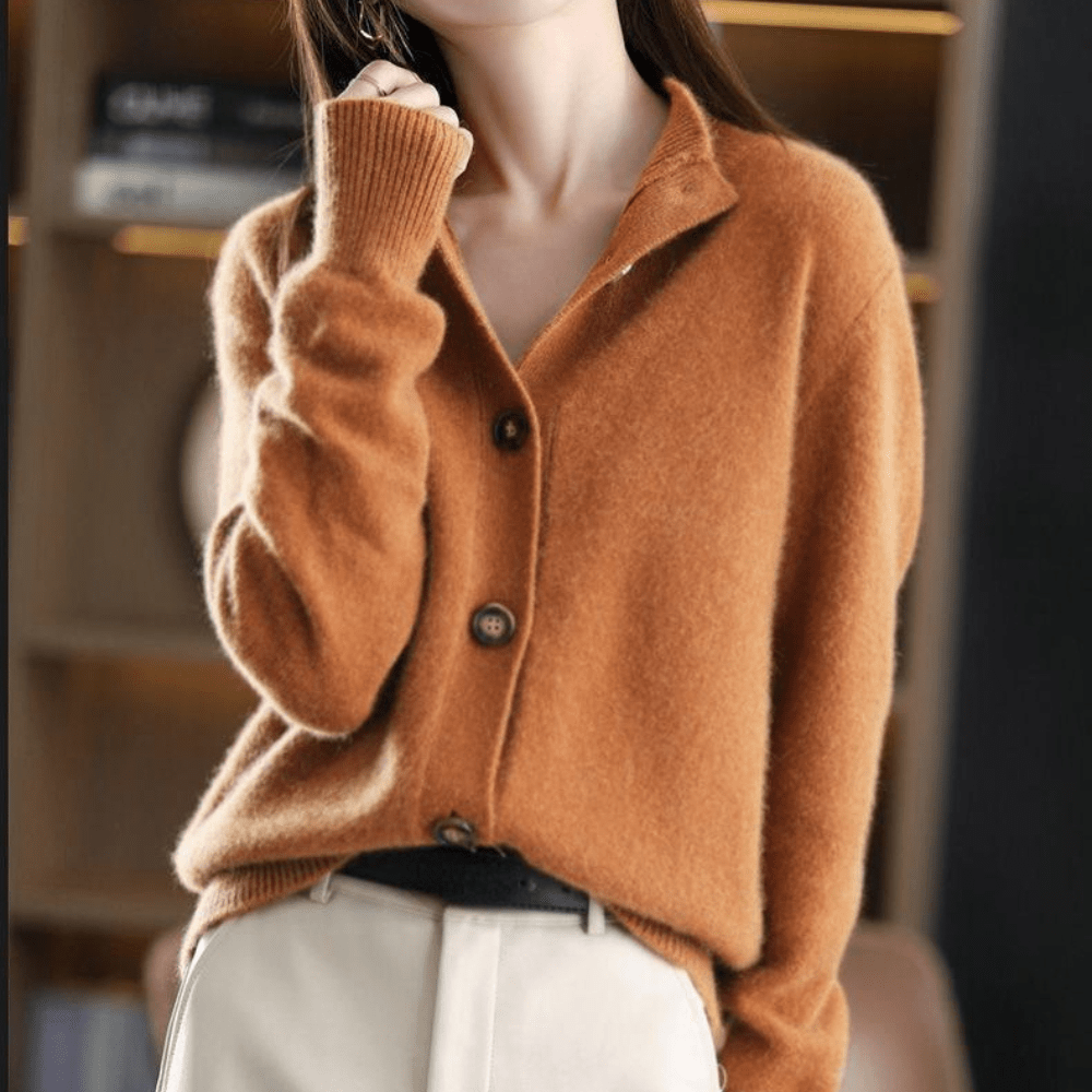 Annie | Gilet Chaud en Cachemire