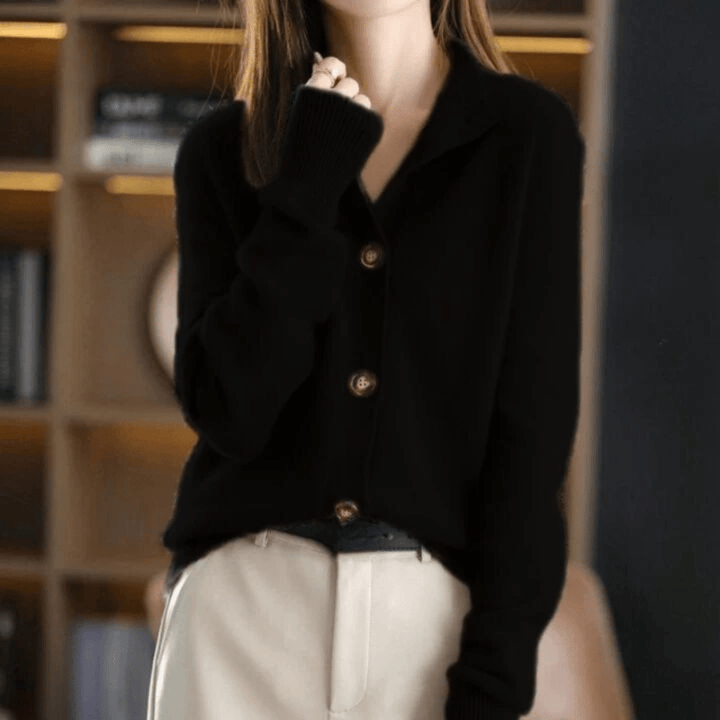 Annie | Gilet Chaud en Cachemire