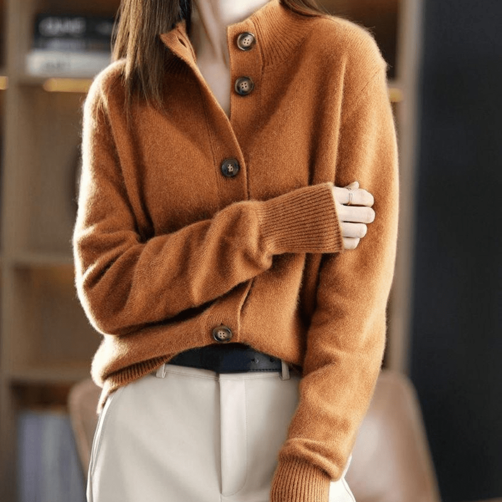 Annie | Gilet Chaud en Cachemire