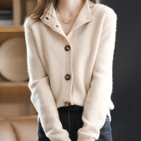 Annie | Gilet Chaud en Cachemire