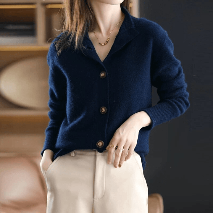 Annie | Gilet Chaud en Cachemire