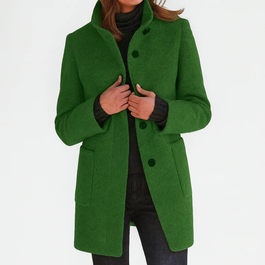 Hermine | Manteau à Coupe Structurée