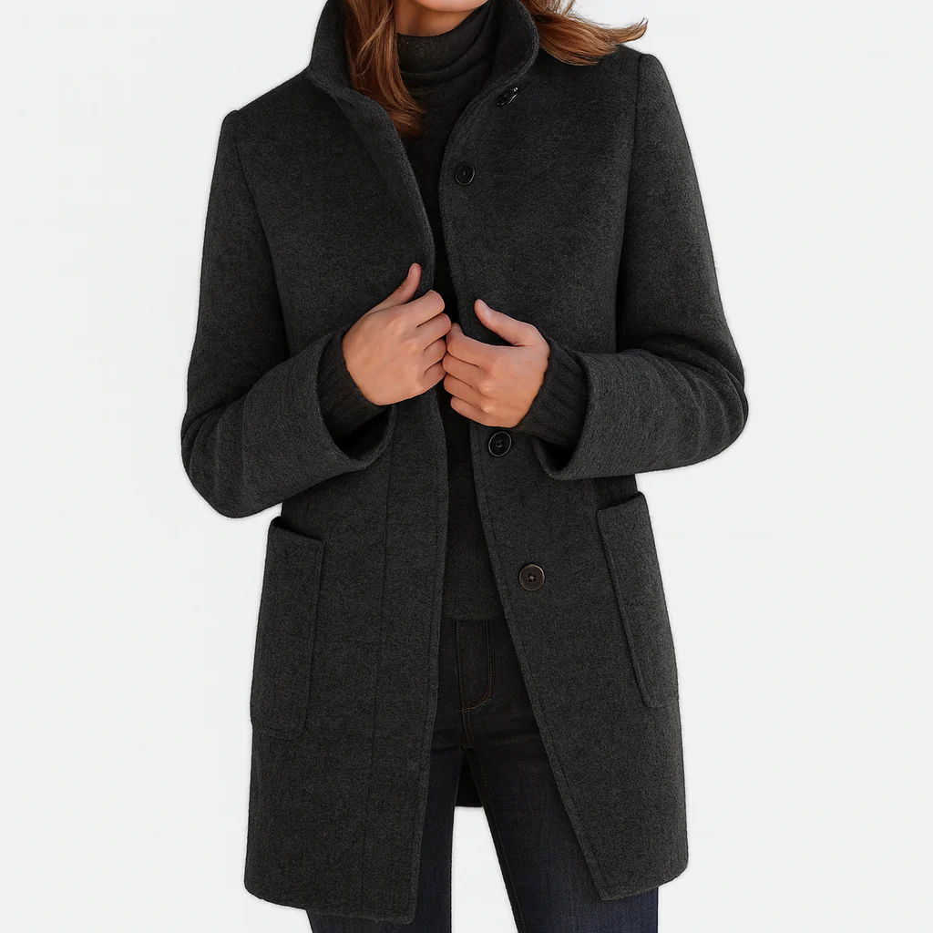 Hermine | Manteau à Coupe Structurée