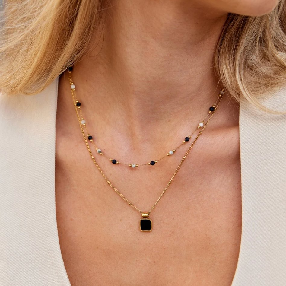 Collier à Double Rang