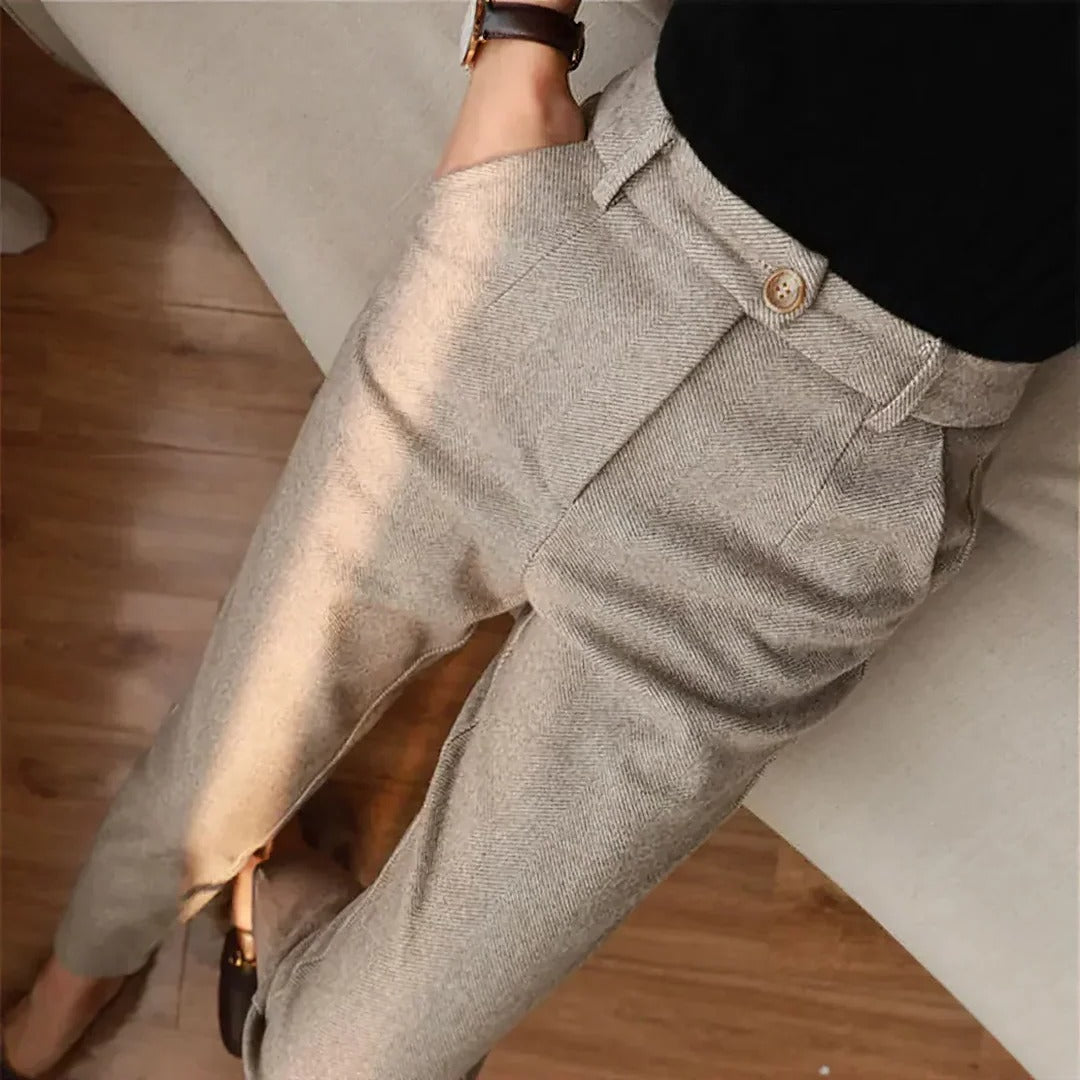 Donald | Pantalon de costume en coton Homme