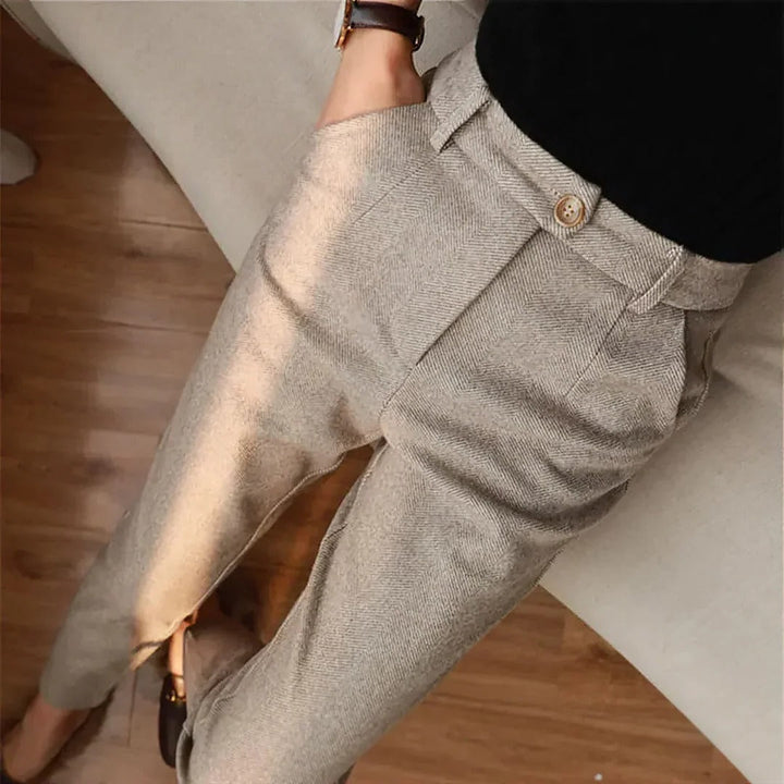 Donald | Pantalon de costume en coton Homme