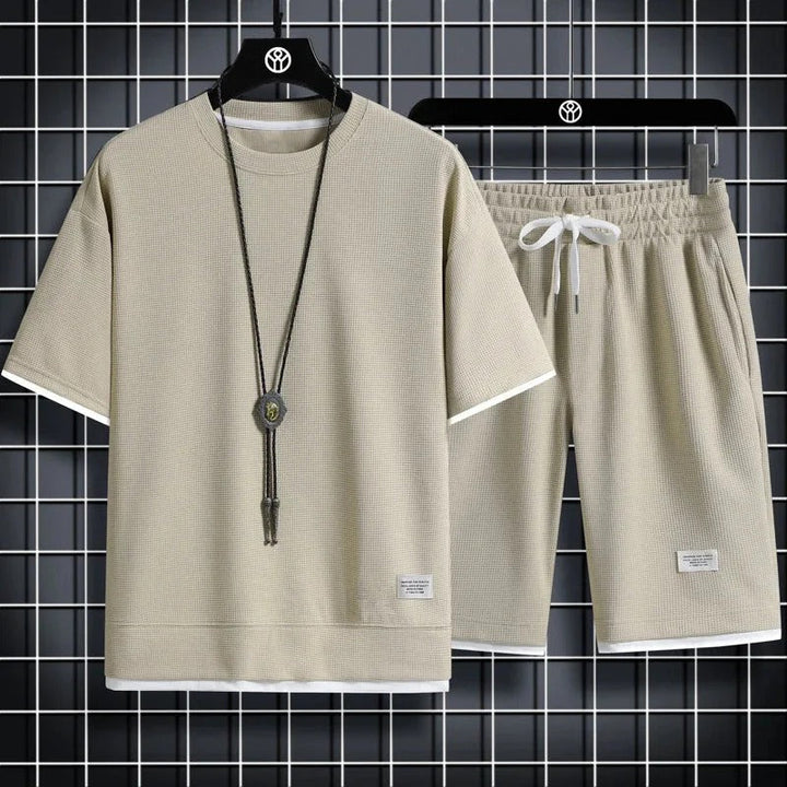 Florian | Ensemble Décontracté Chemise &amp; Shorts Homme