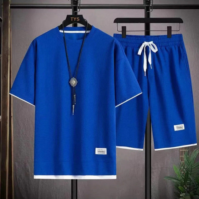 Florian | Ensemble Décontracté Chemise &amp; Shorts Homme