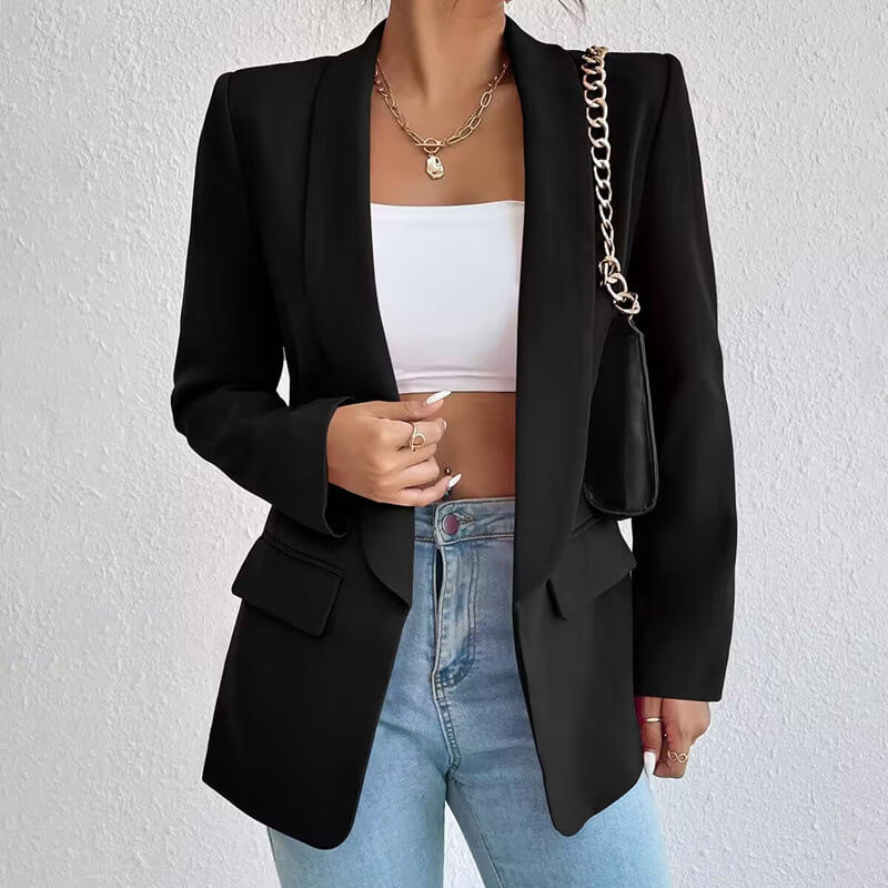 Lucile | Blazer Ouvert à Manches Longues