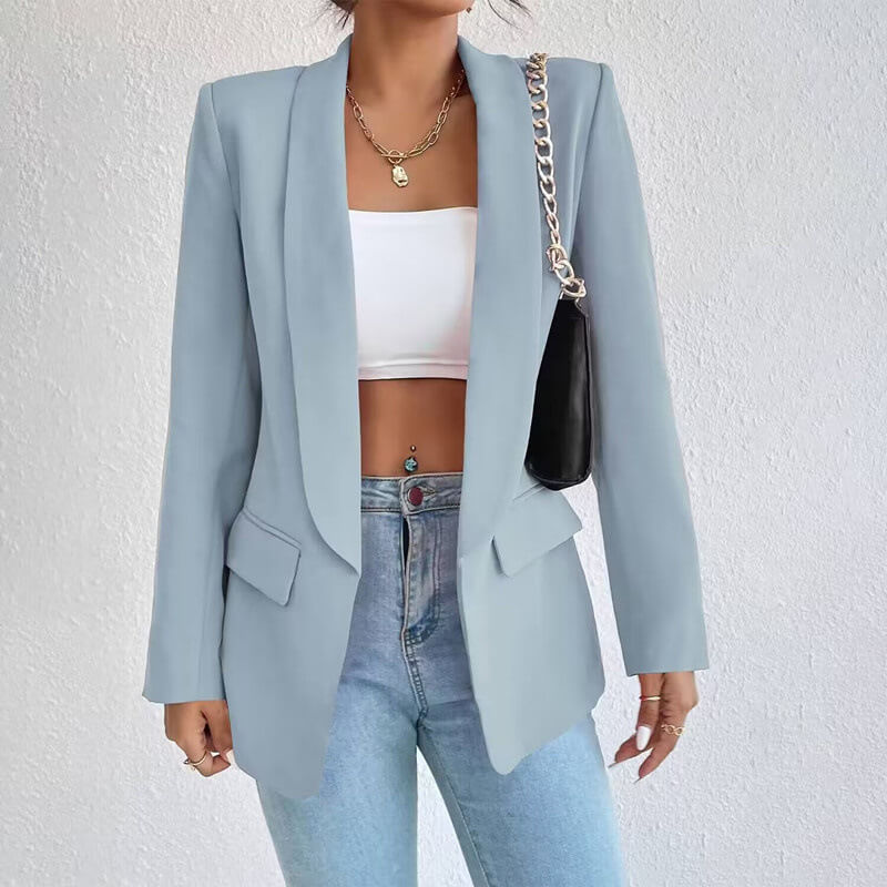 Lucile | Blazer Ouvert à Manches Longues