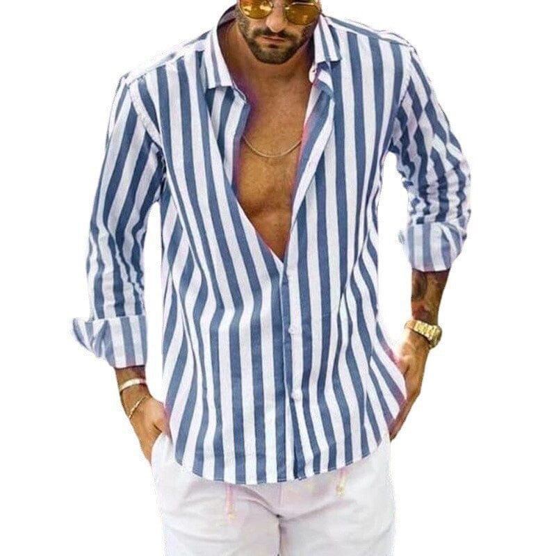Alain | Chemise à rayures Homme