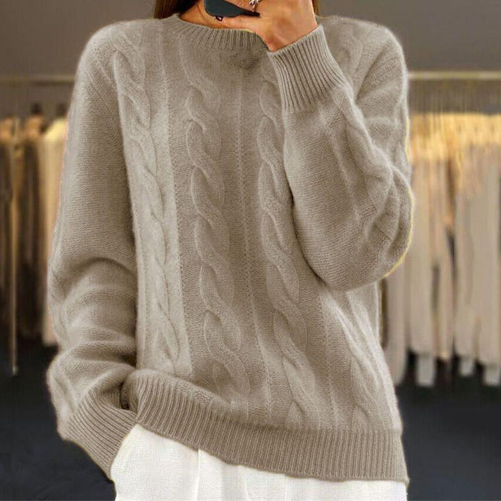 Sandrine | Pull Ample Maille Souple