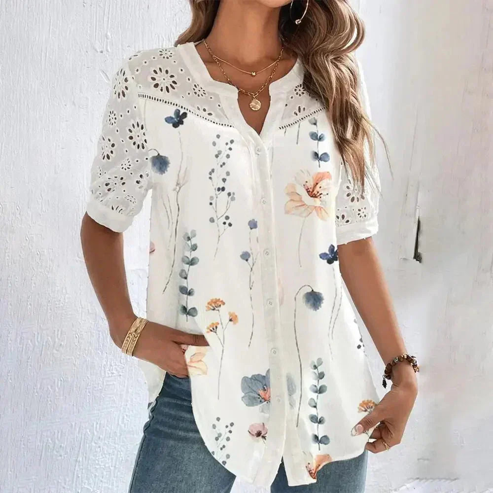 Tanja - Blouse en dentelle