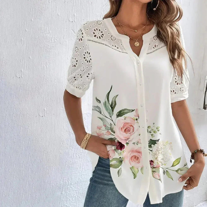 Tanja - Blouse en dentelle